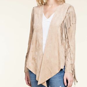 Fringe Jacket Vocal Brand NWT